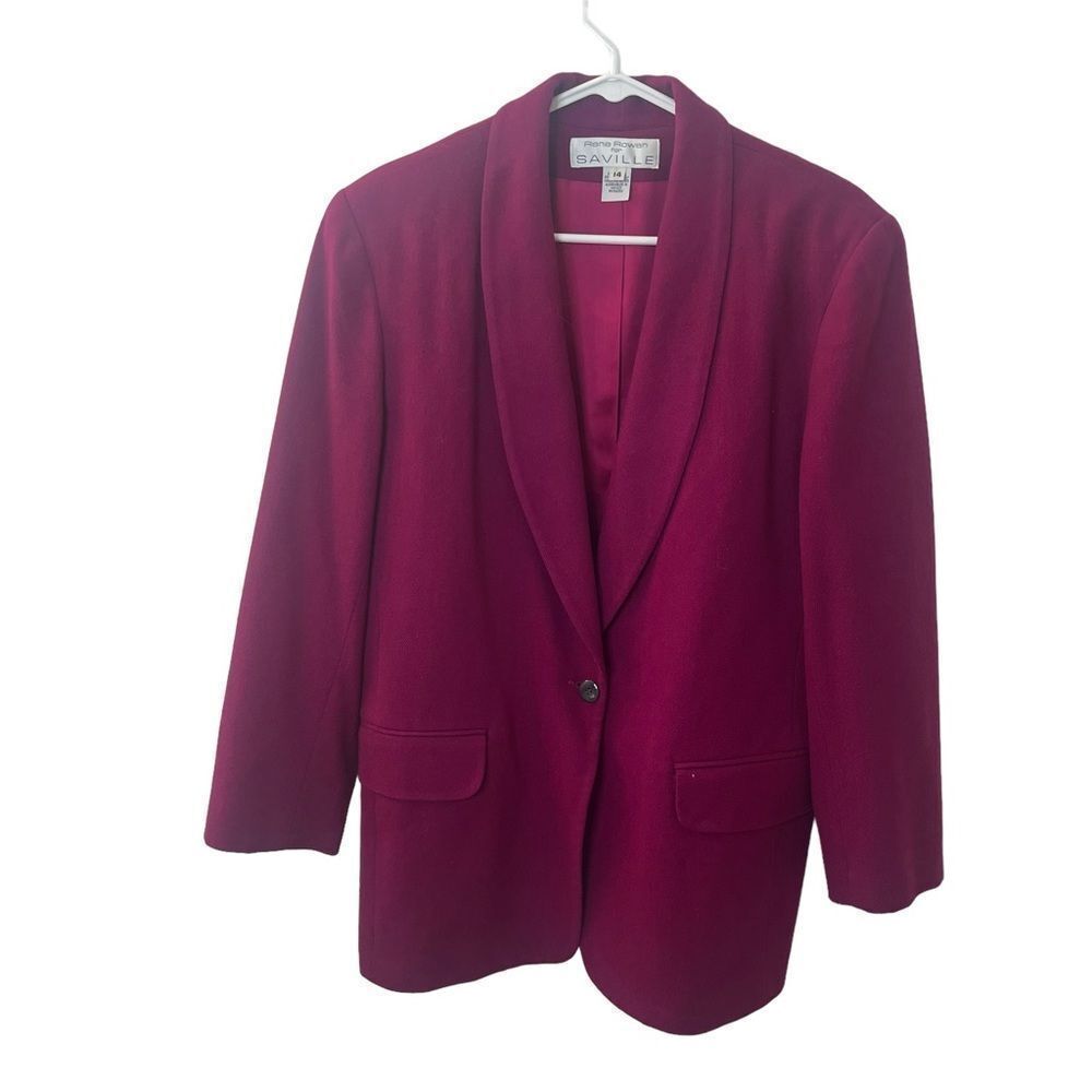 🎉Rena Rowan For Saville Blazer Sz 14